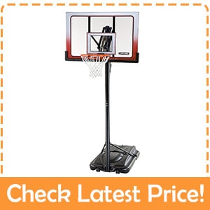 Lifetime 1558 portable basketball hoop