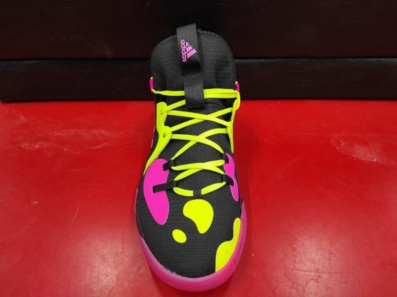 breaking in adidas basketball shoe