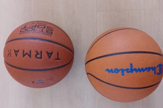 leather basketballs