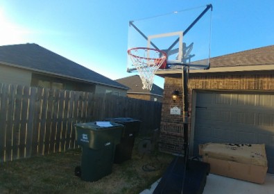 siverback NXT portable basketball hoop for driveway
