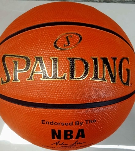 spalding rubber ball