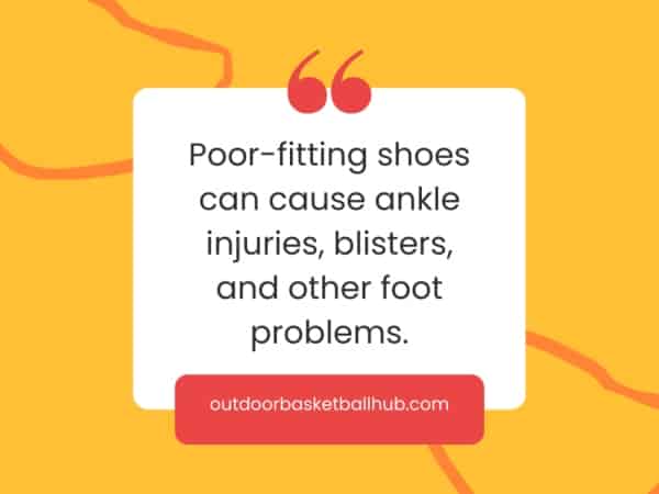 poor fitting shoes quote