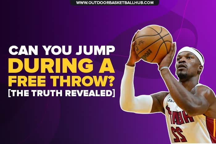 can you jump during a free throw