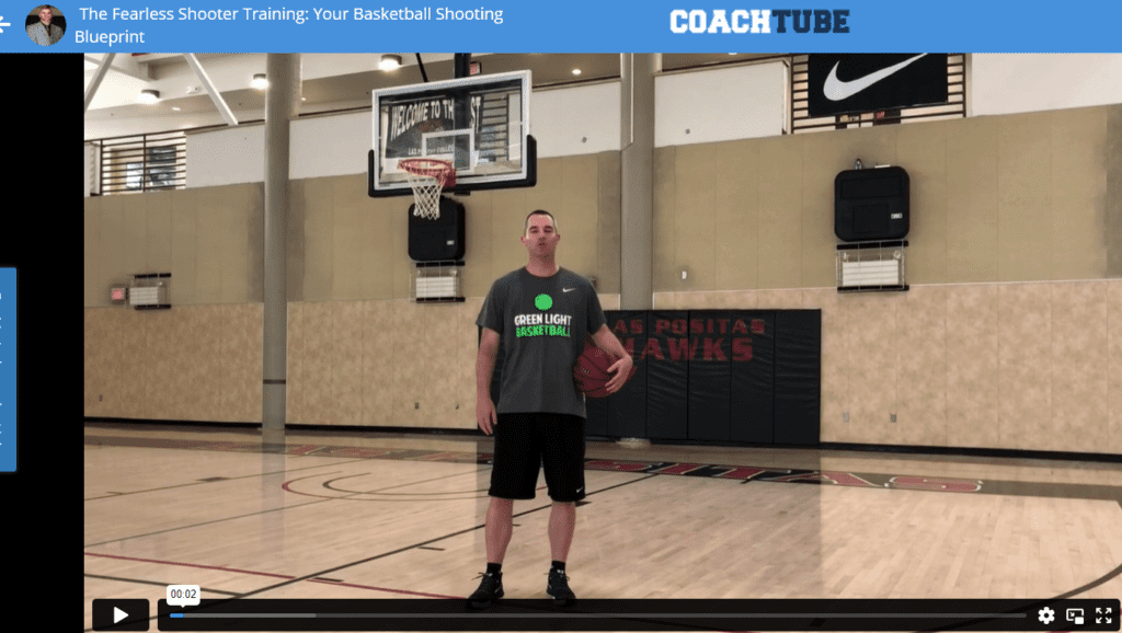 video from the fearless shooter basketball course