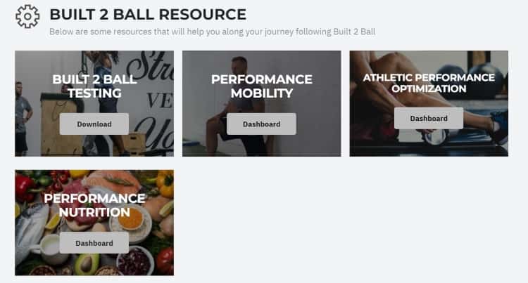 built 2 ball resources